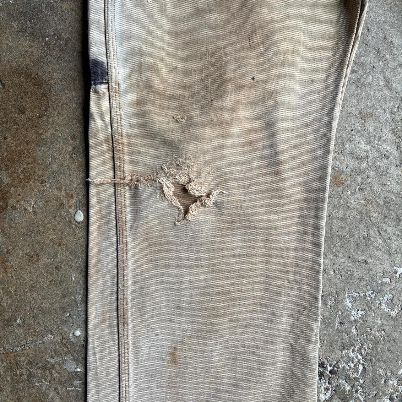 Washed Tan Dickies Carpenter Pants/Trousers