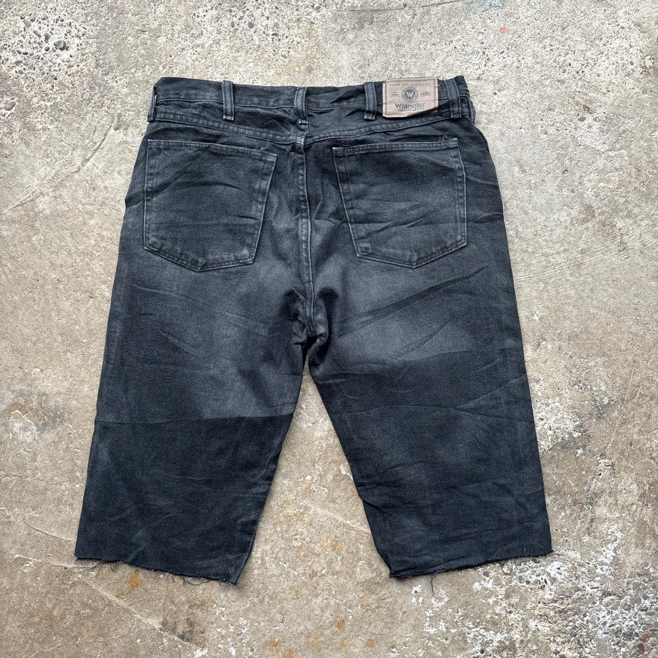 Vintage Black Wrangler Jorts