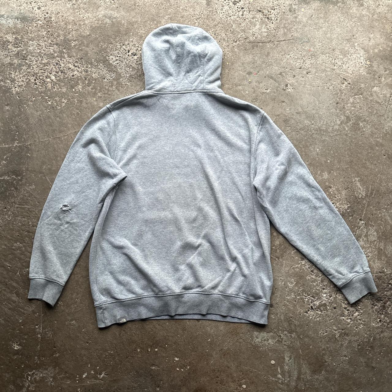 Grey The North Face hoody - XL