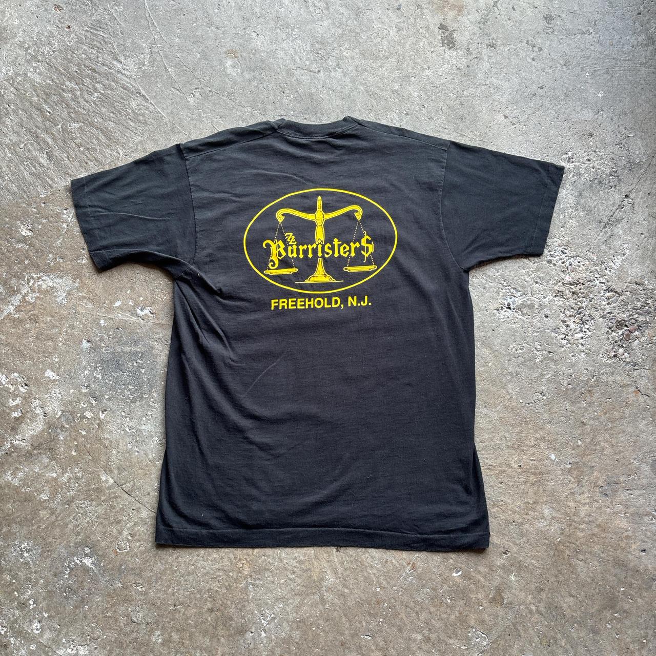 Black & Yellow Graphic Single Stitch T-Shirt