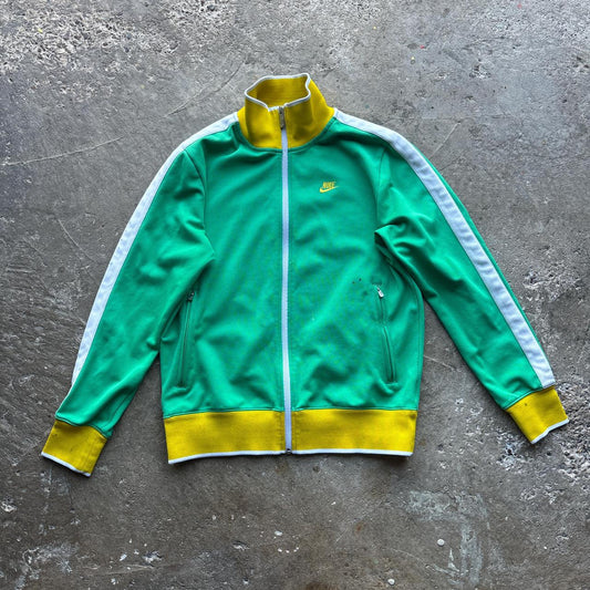 Green Nike Track Jacket - M
