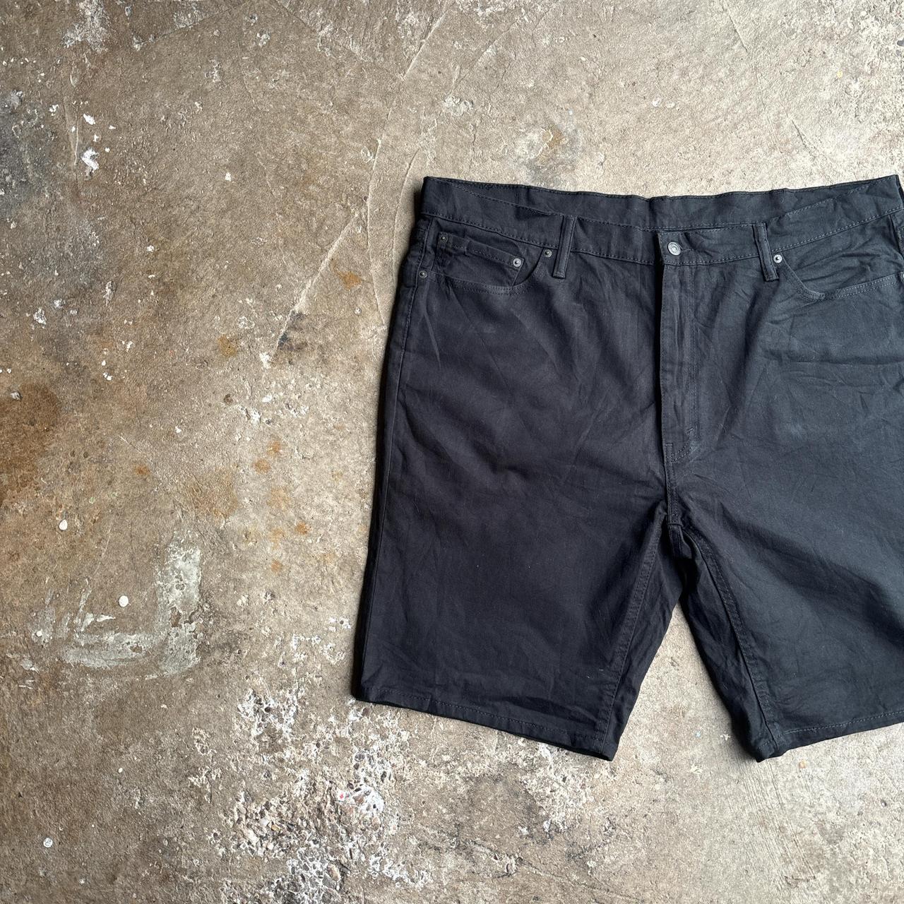Dark Denim/Black Levi’s Jeans Shorts