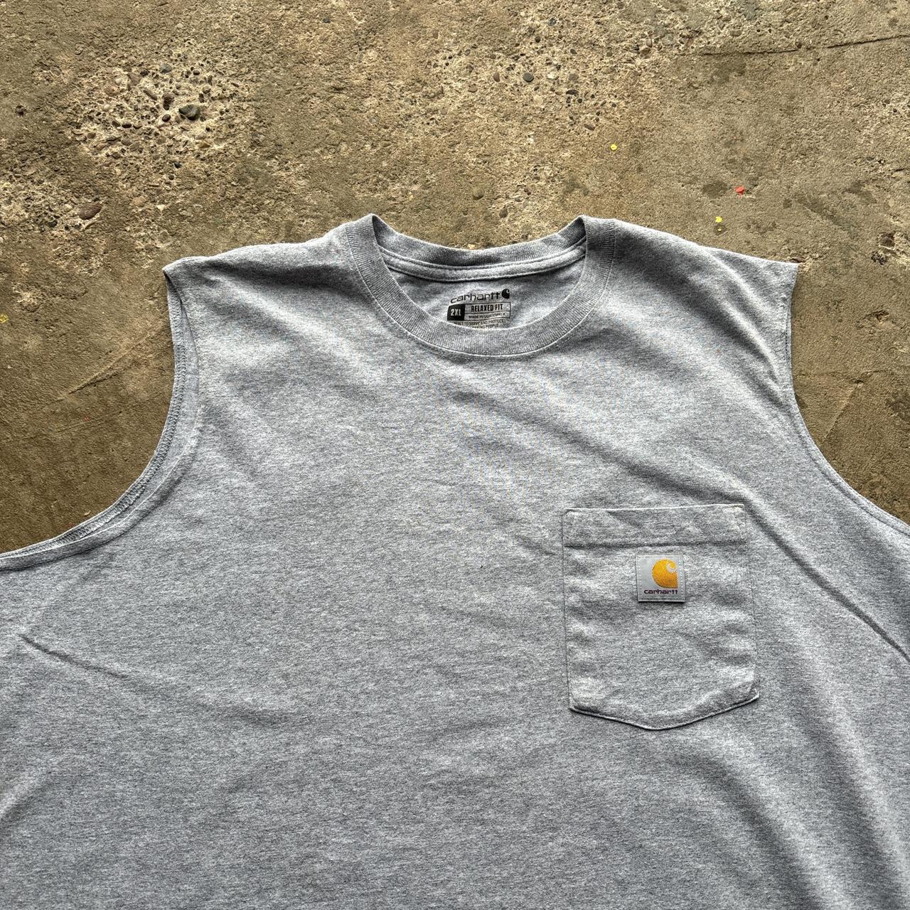 Grey Carhartt vest with pocket - XXL