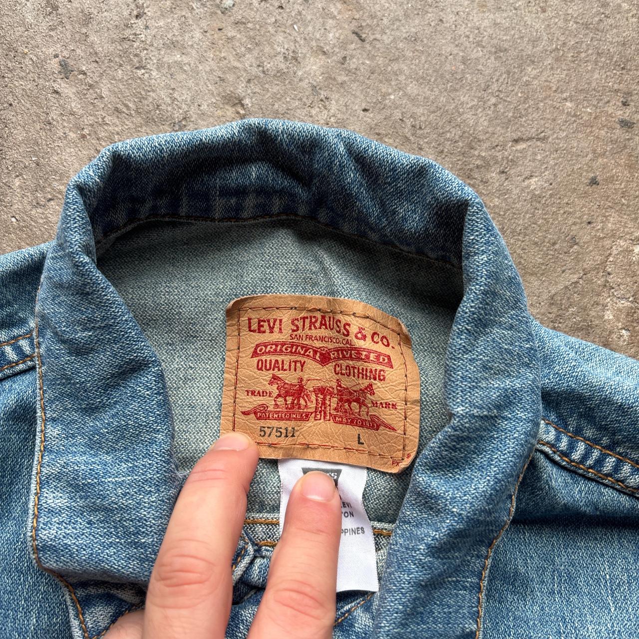 Blue Levi’s 57511 Denim Jacket - L