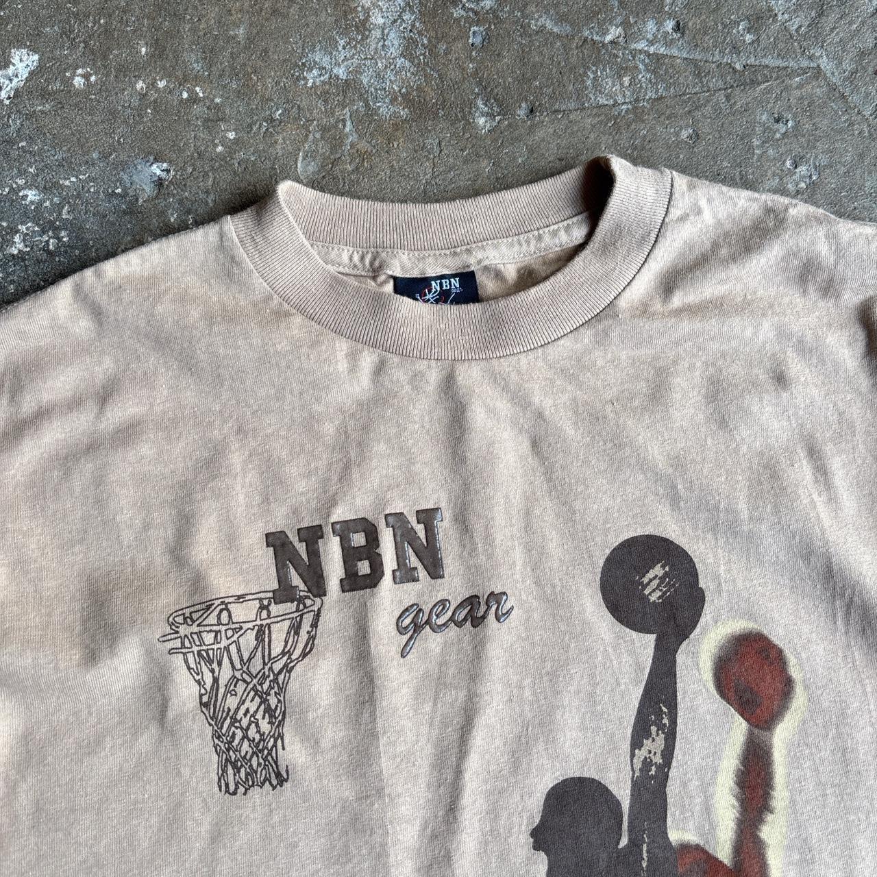 90s Tan NBN graphic tee