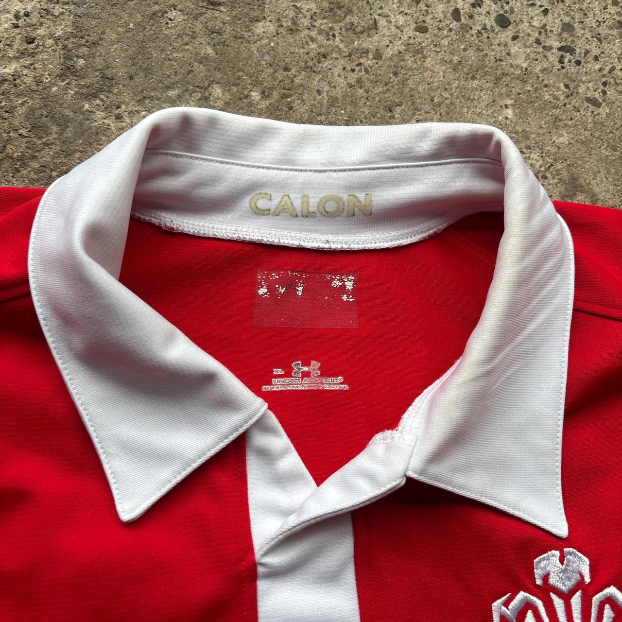 2009 Red Wales Under Armour home shirt - XL