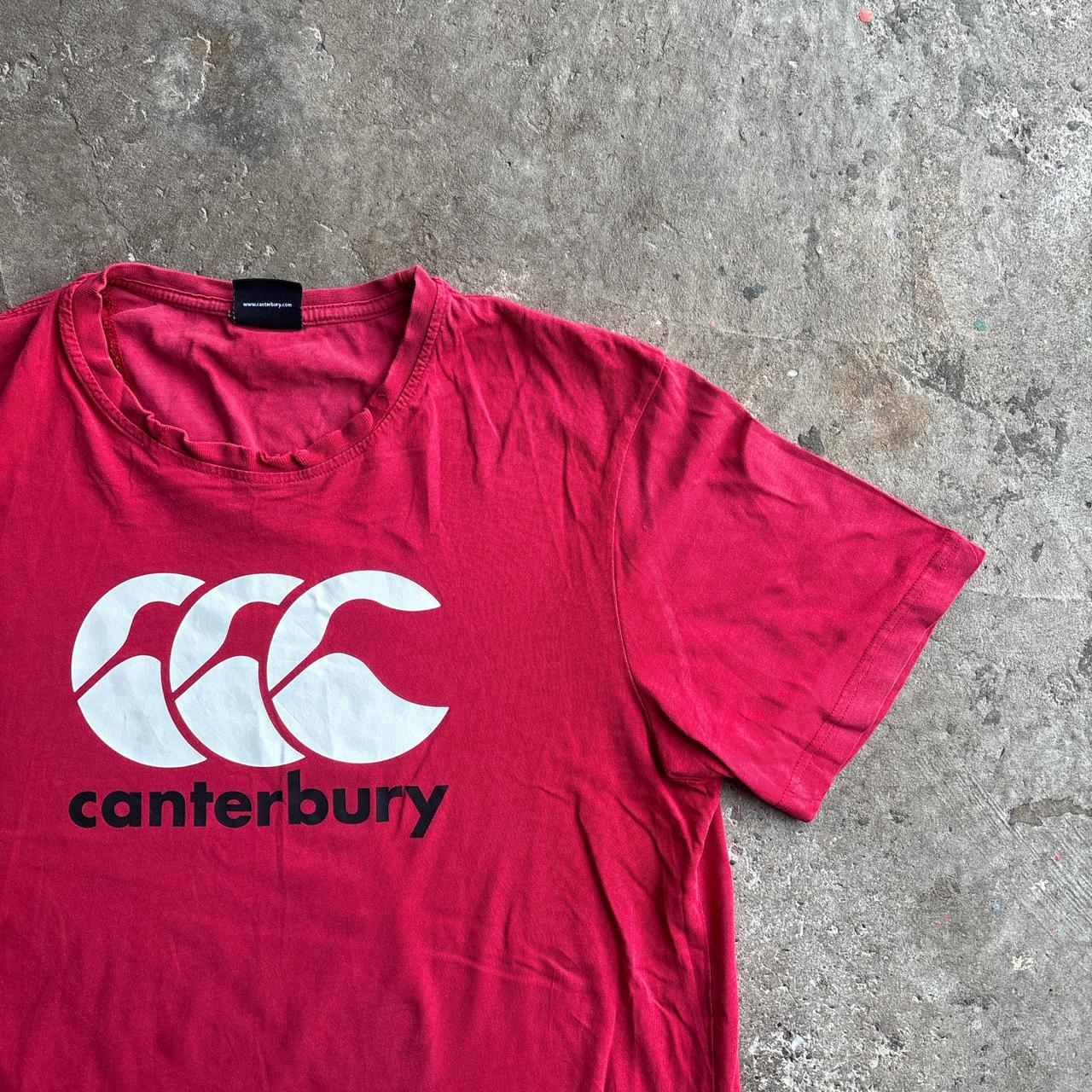 Red Canterbury Logo T-Shirt