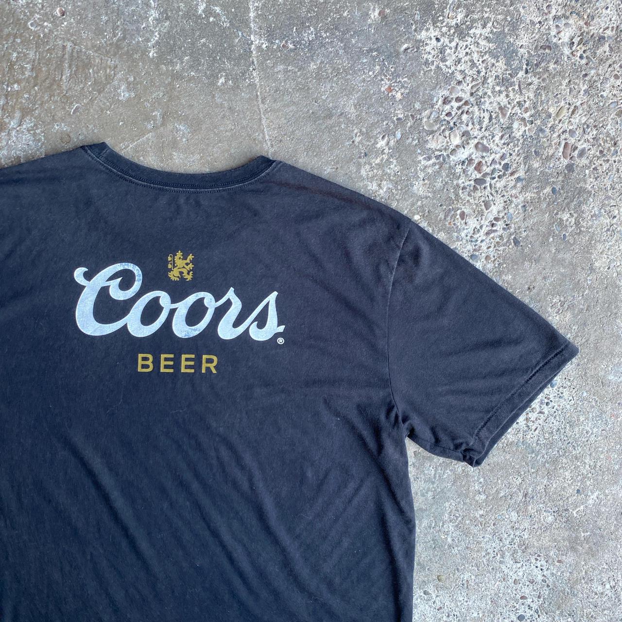 Black Coors Light Graphic T-Shirt - 2XL