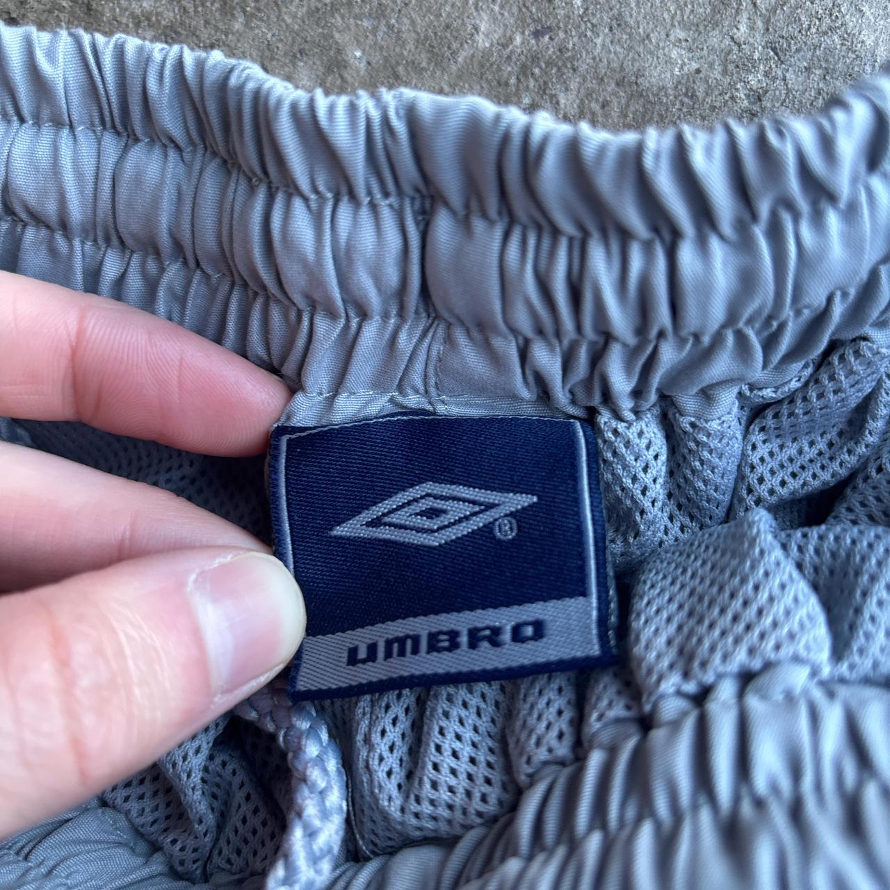 Grey 3/4 Length Umbro Sports Shorts