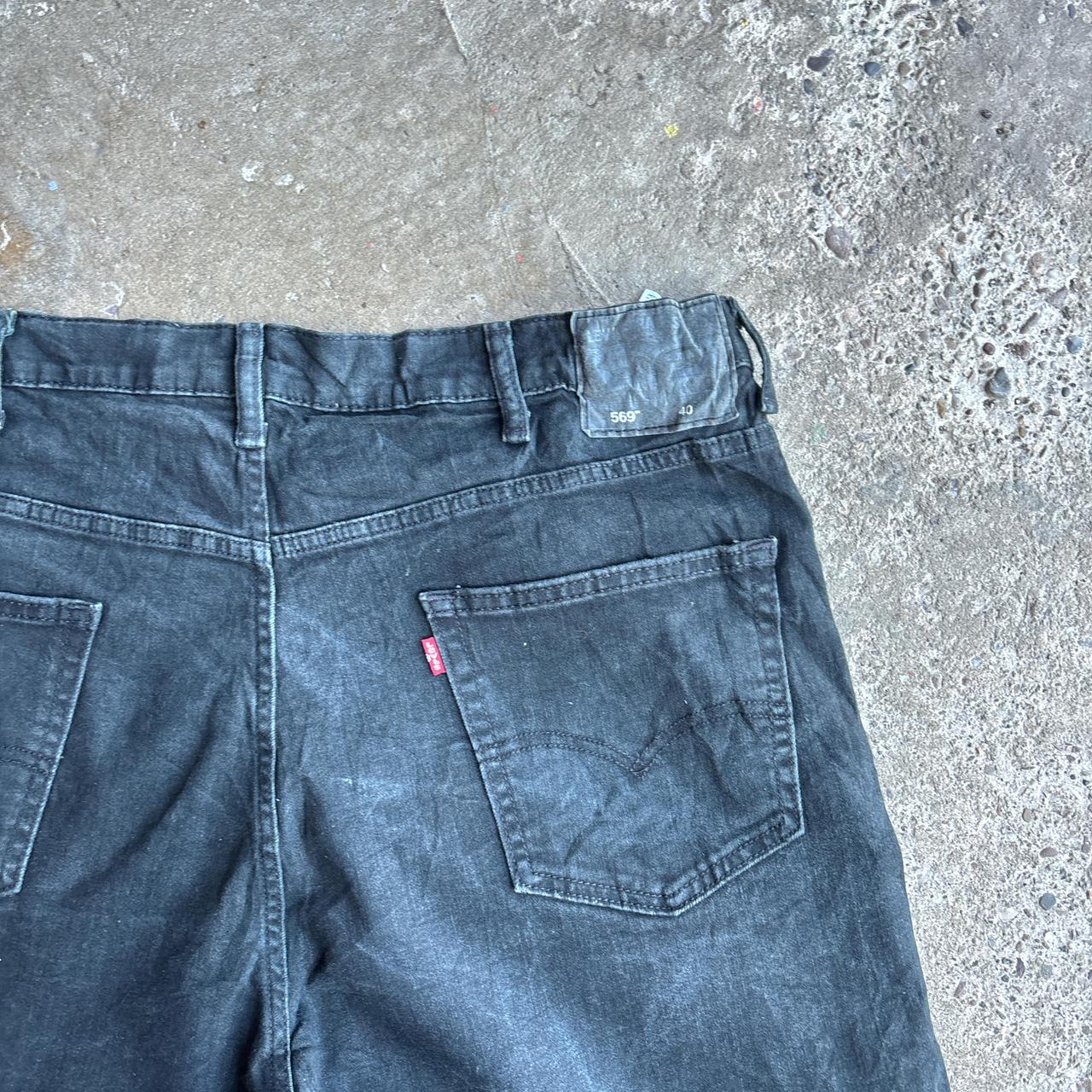 Levi’s 469 Black Jean Shorts (Jorts)