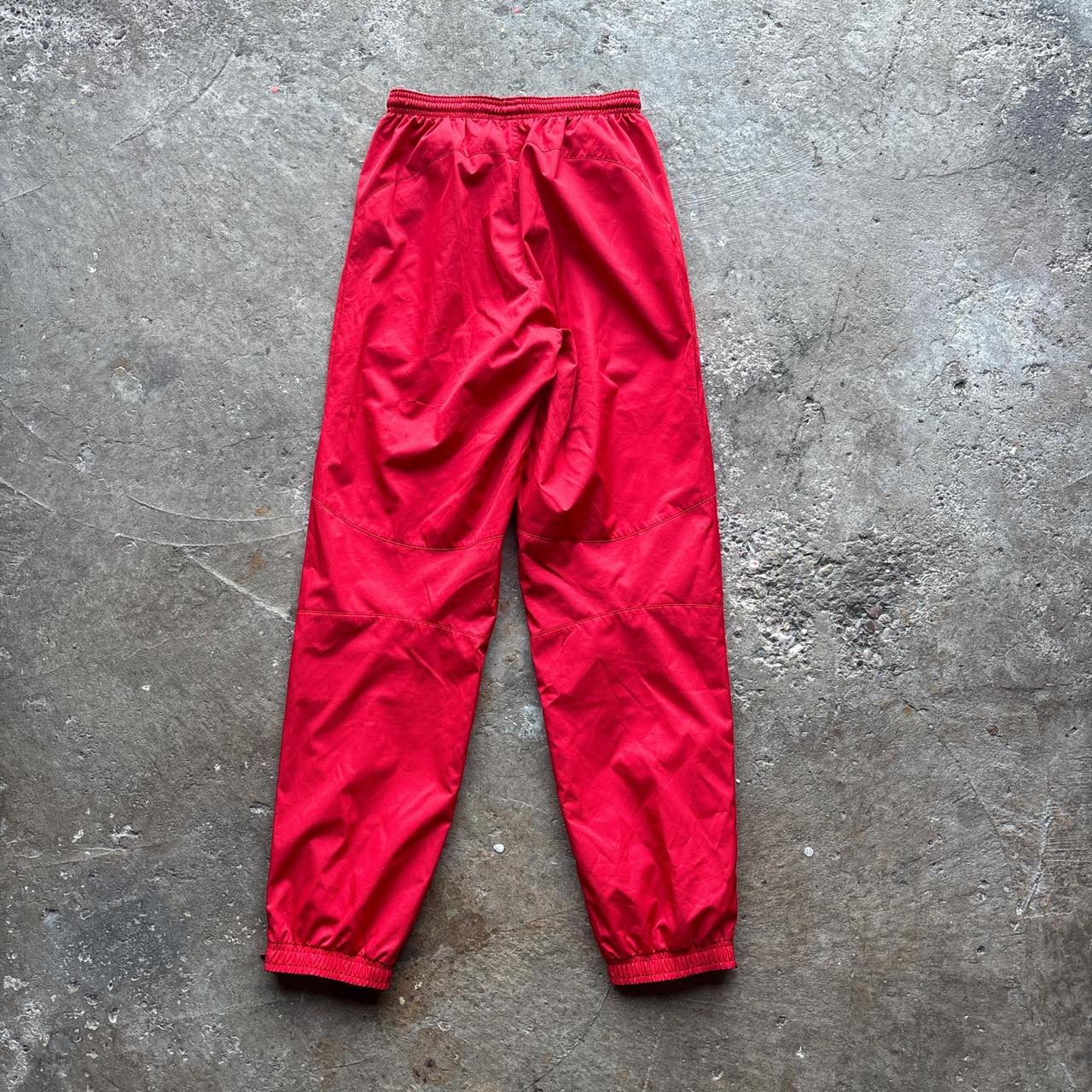 Vintage red Puma Commonwealth games track pants
