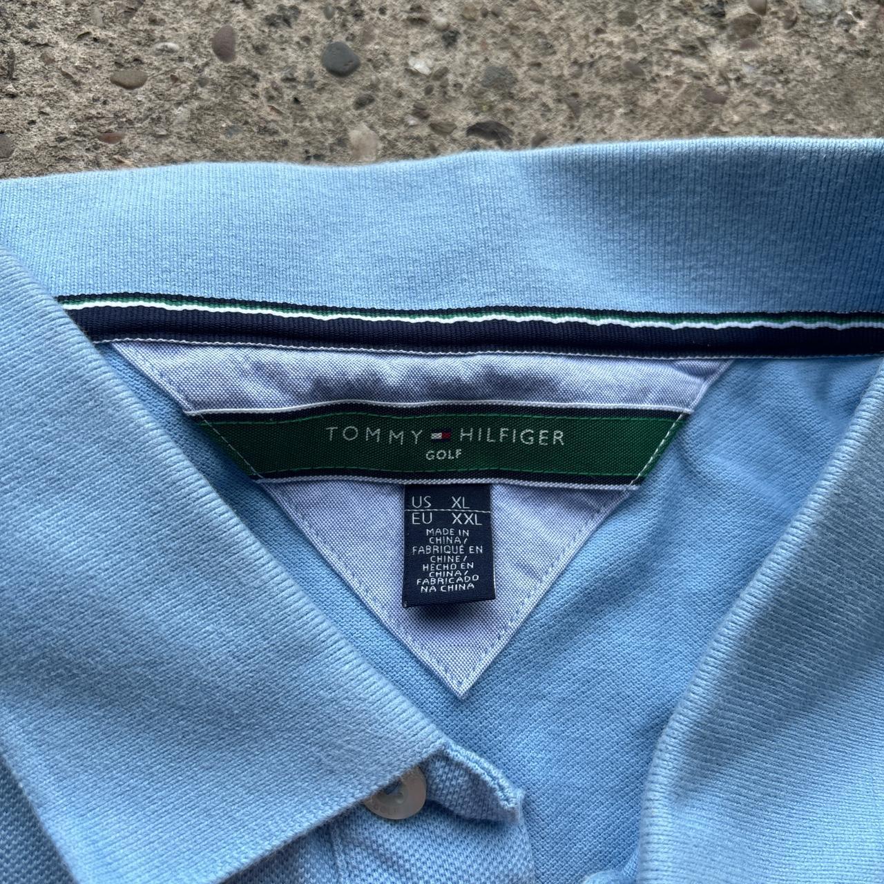 Light blue Tommy Hilfiger Golf polo shirt