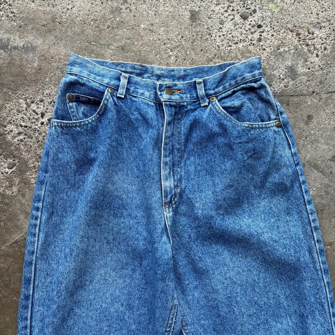 Blue Lee mom stonewashed jeans - W26