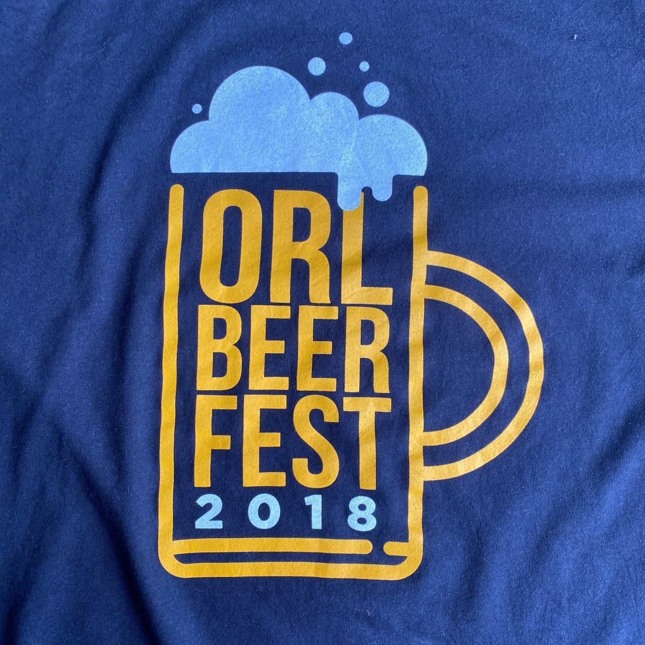 Black ‘Orlando Beer Festival 2018’ Bar T-Shirt