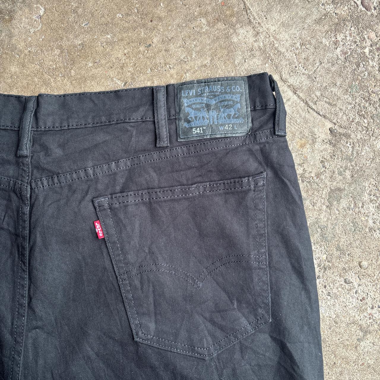 Dark Denim/Black Levi’s Jeans Shorts
