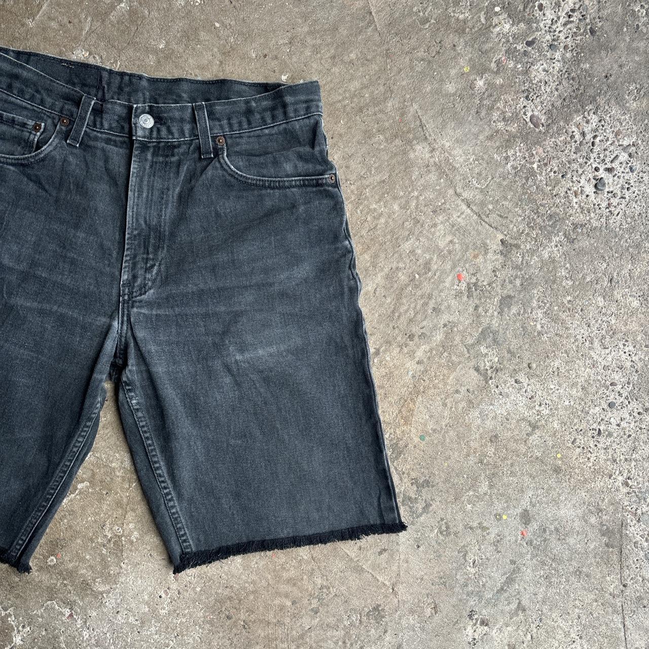 Dark Denim Levi’s Cut Jean Shorts
