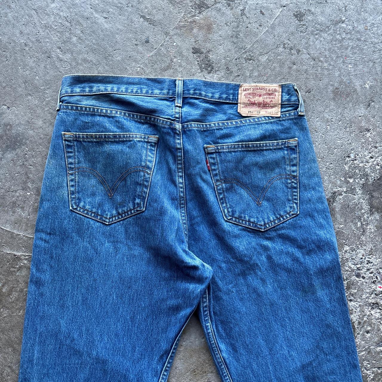 Levi’s 751 blue denim jeans