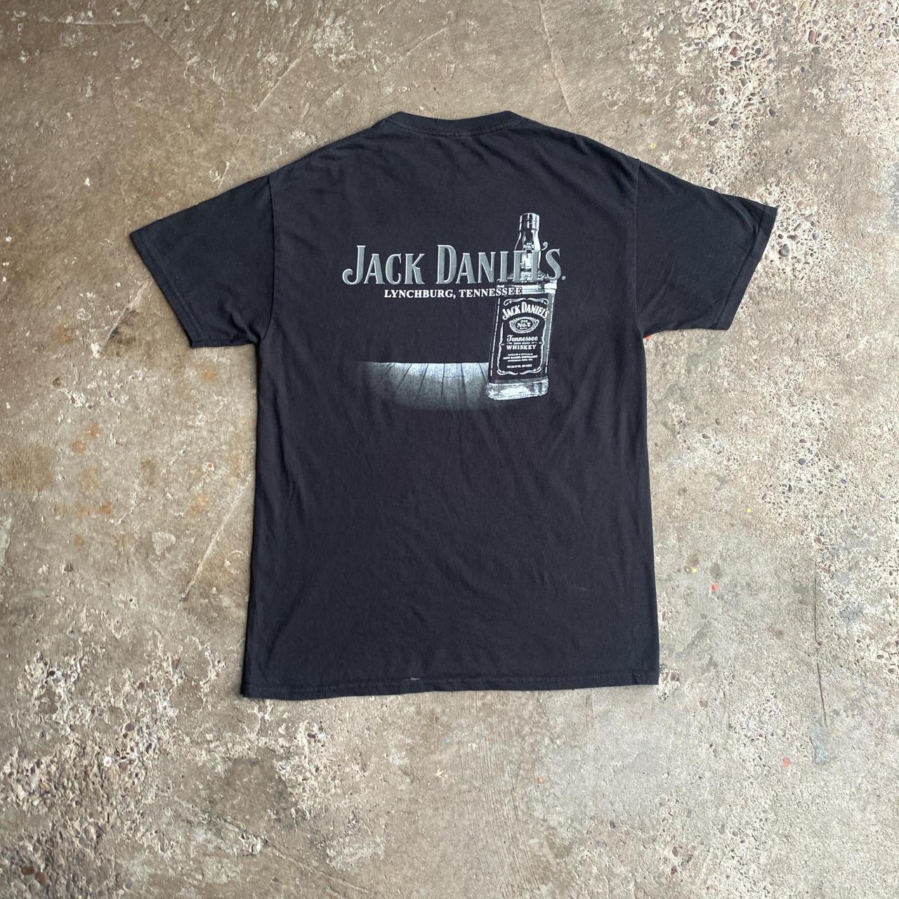 Black Jack Daniels Graphic T-Shirt - L