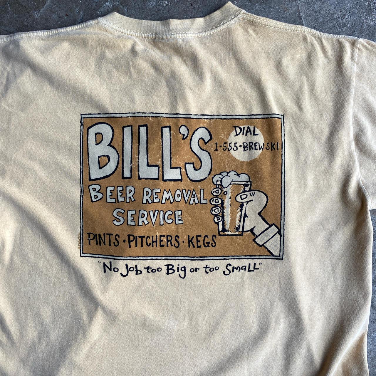 Funny Tan Graphic Beer T-Shirt