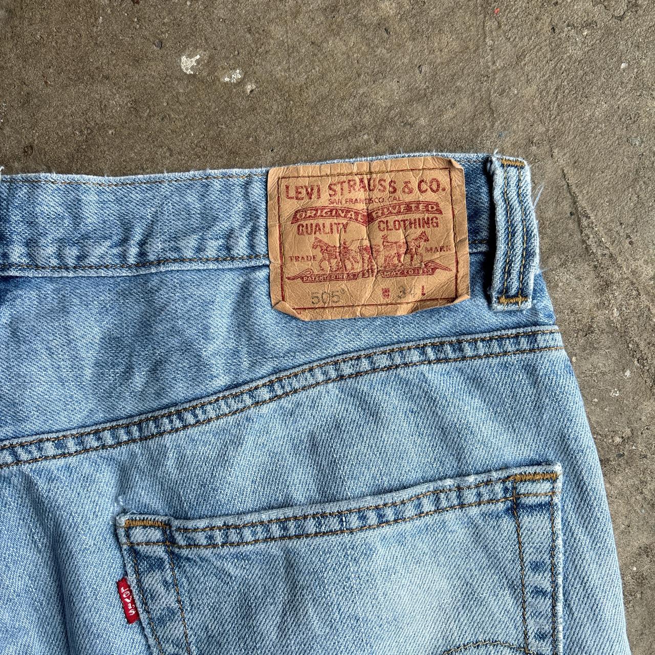 Light Blue Denim Levi’s Jean Shorts