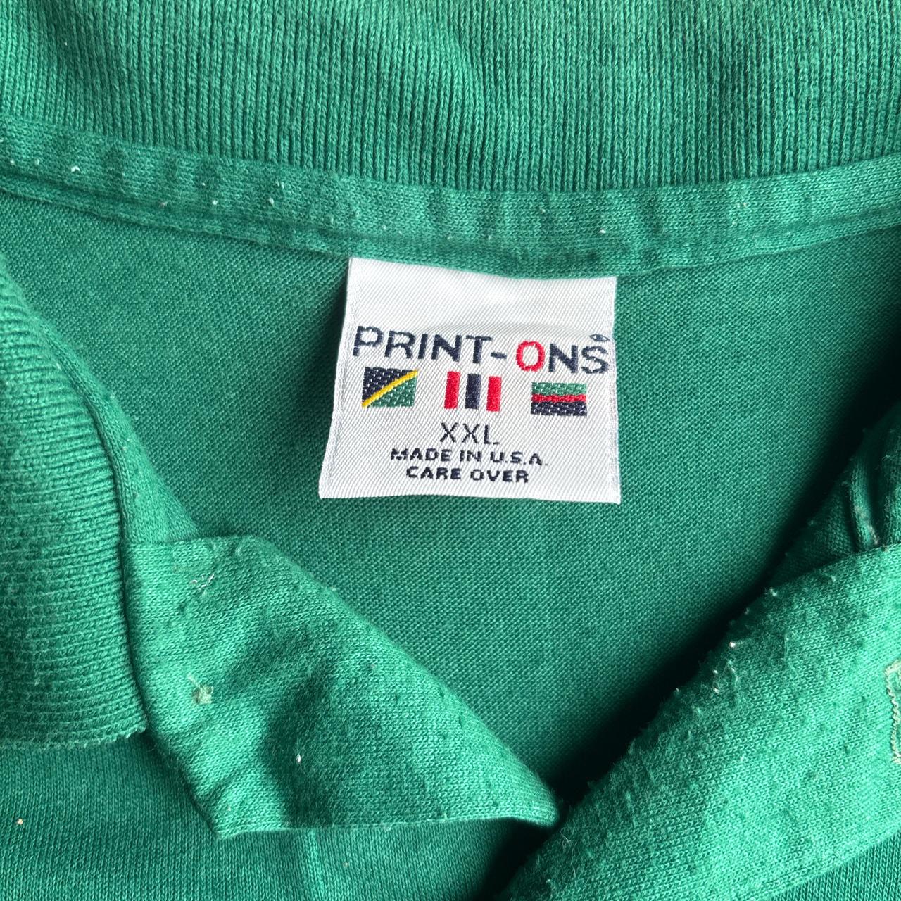 Green ‘Derby Faculty’ Vintage Polo Shirt