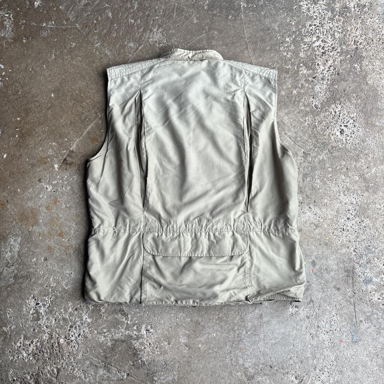Cream Jack Wolfskin Technical Vest Jacket - 2XL