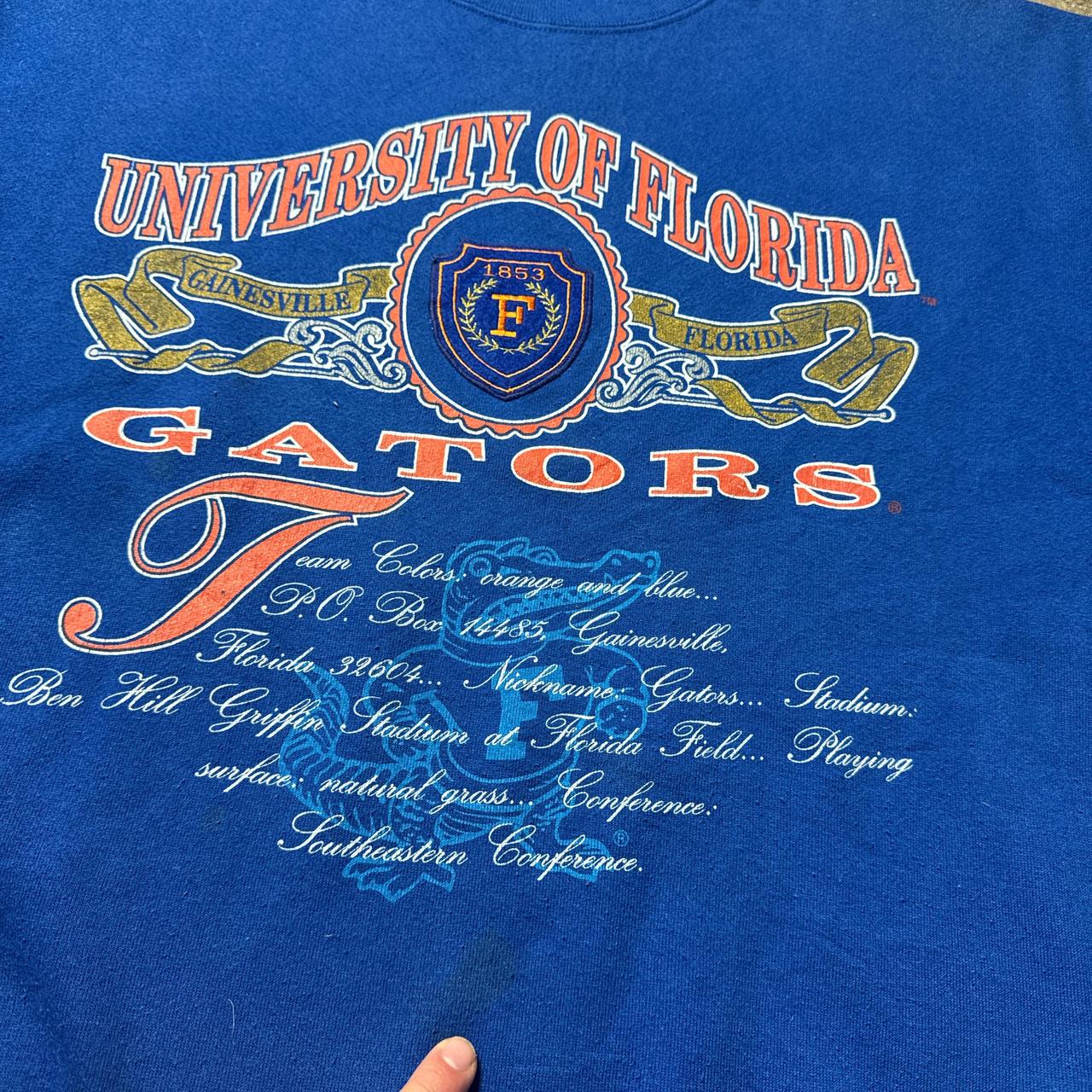 90s Blue University of Florida sweatshirt