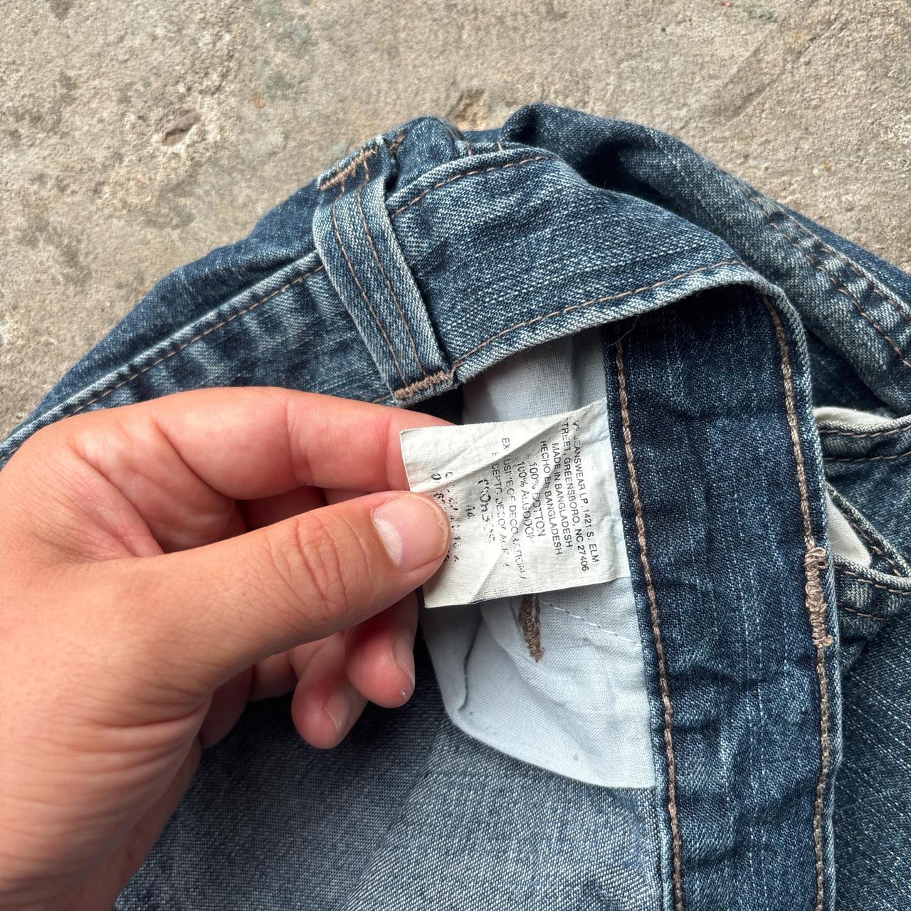 Blue Wrangler Cargo Denim Shorts - W44