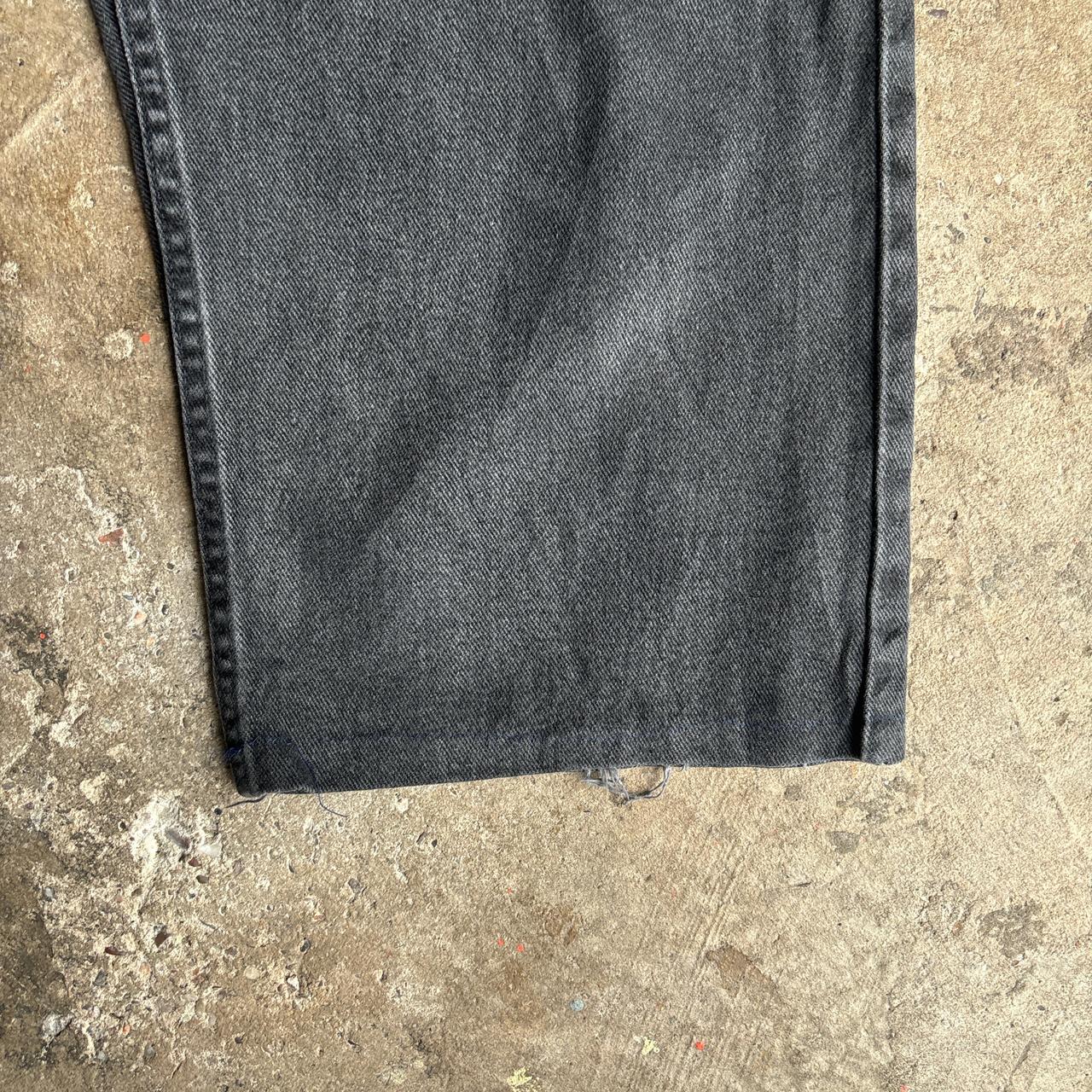 Grey Lee Cropped Denim Jeans