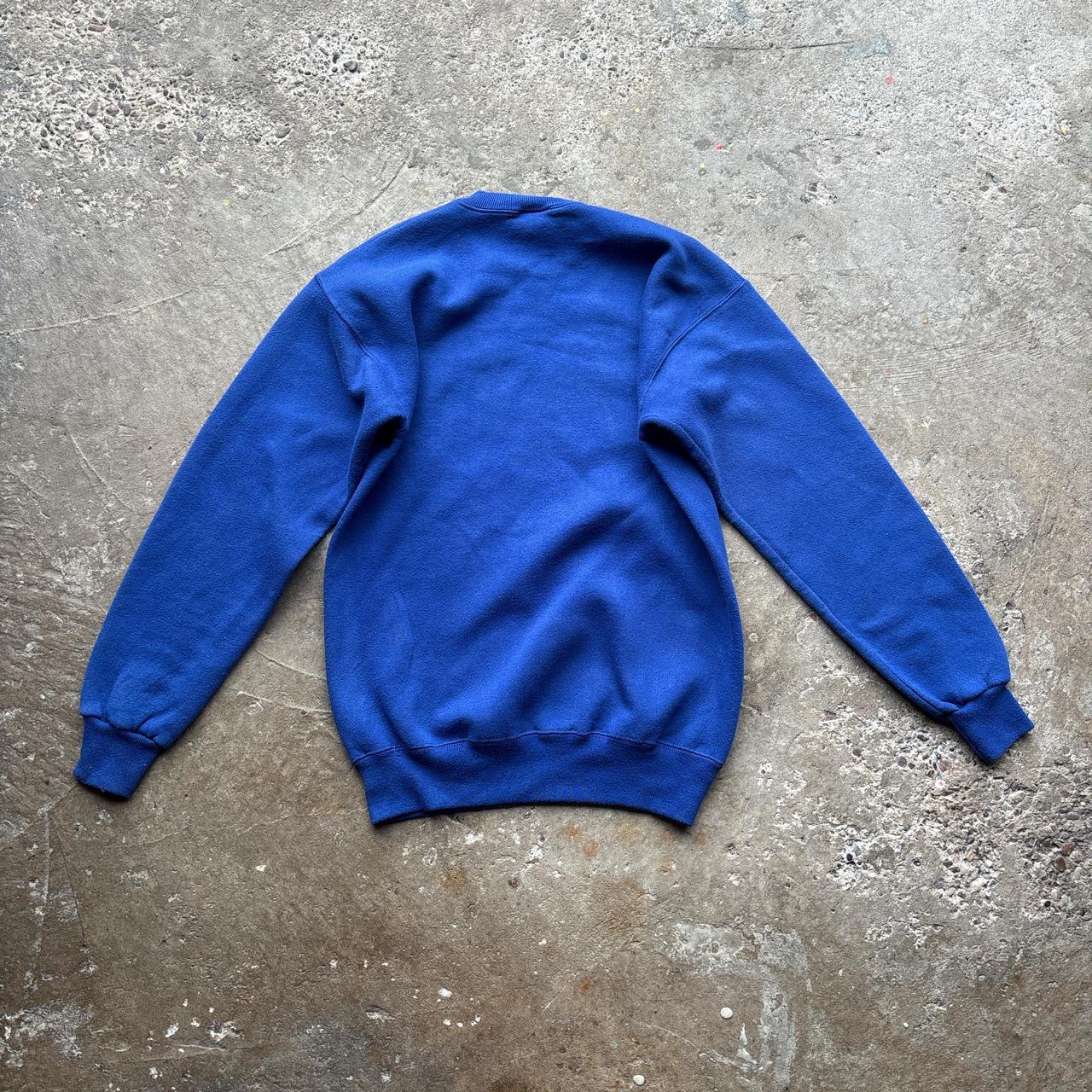 90s Blue Heavyweight Lee sweatshirt - S