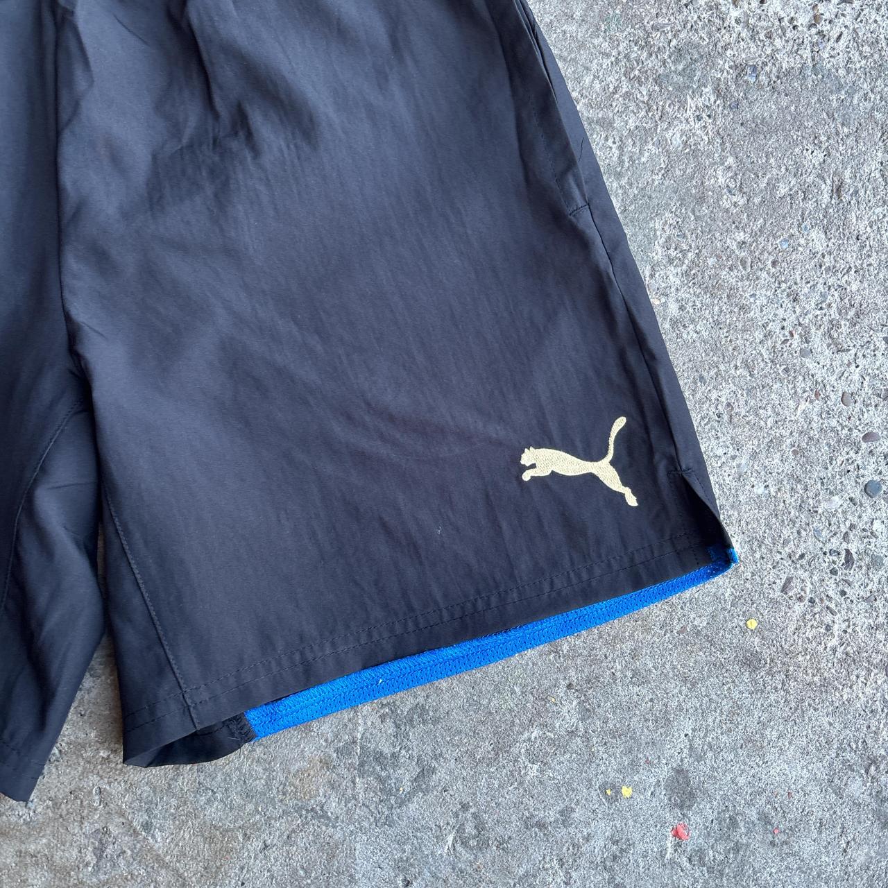 Black Puma Newcastle United Football Shorts