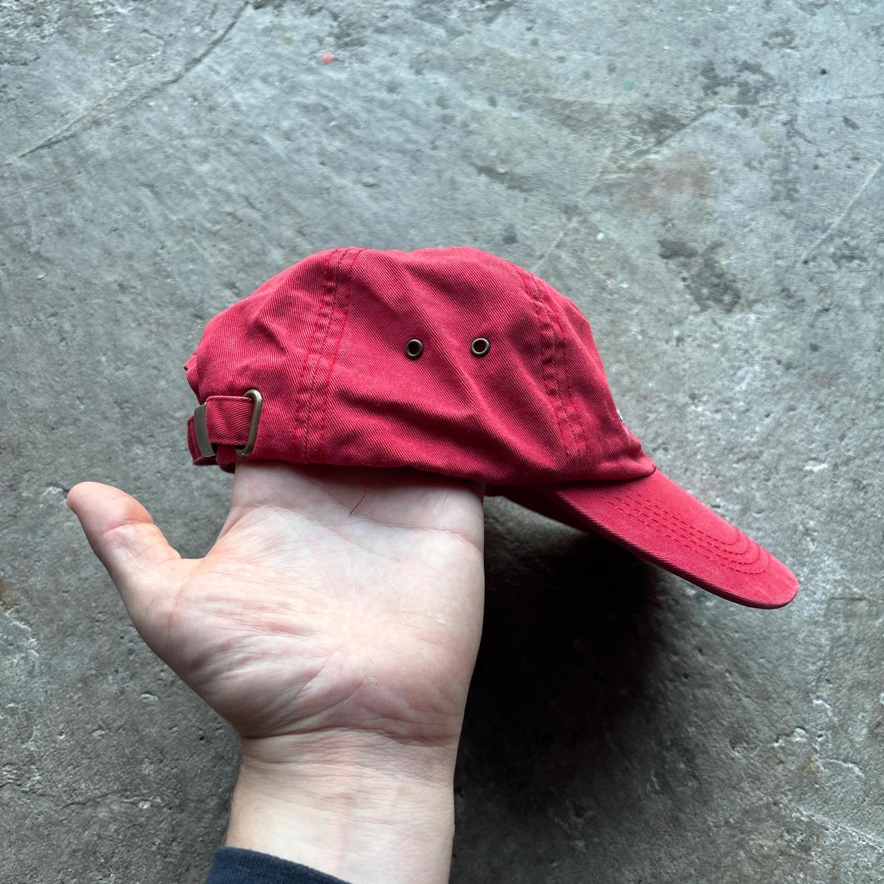 90s Red Texas Tech Cap - OS