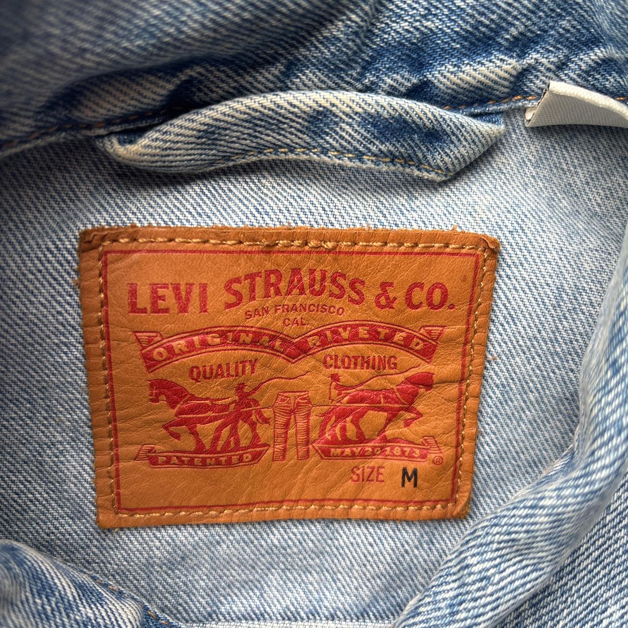 Washed Light Blue Levi’s Denim Jacket