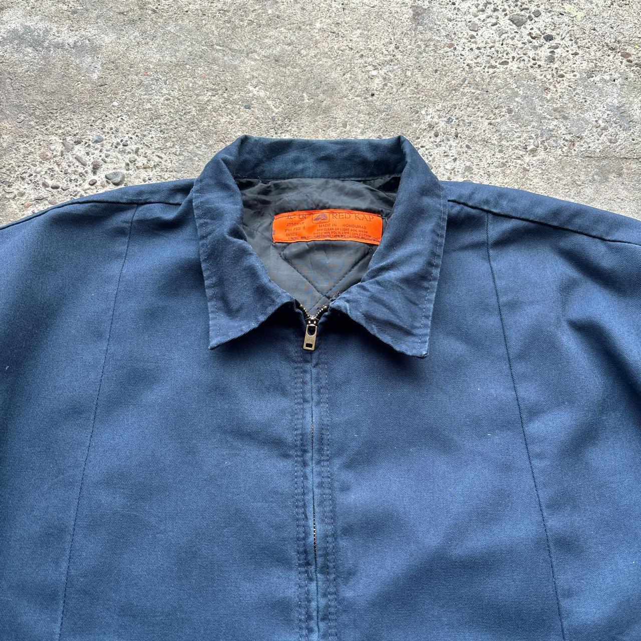 Navy Red Cap workwear jacket - XL