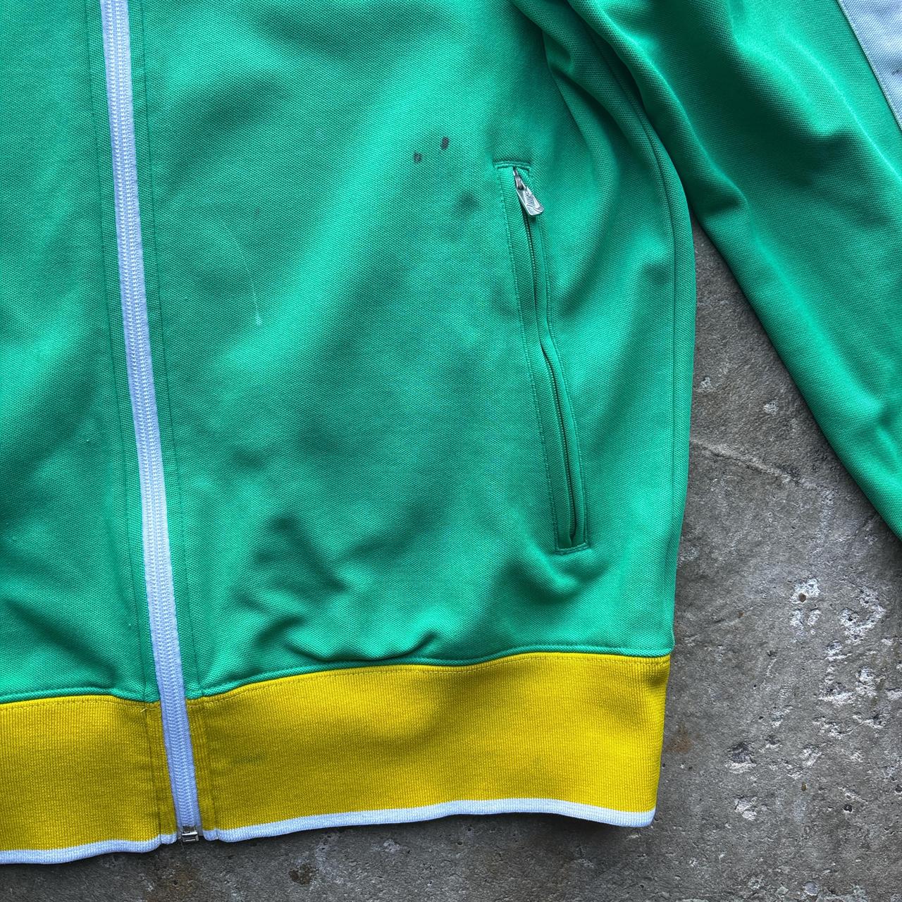 Green Nike Track Jacket - M