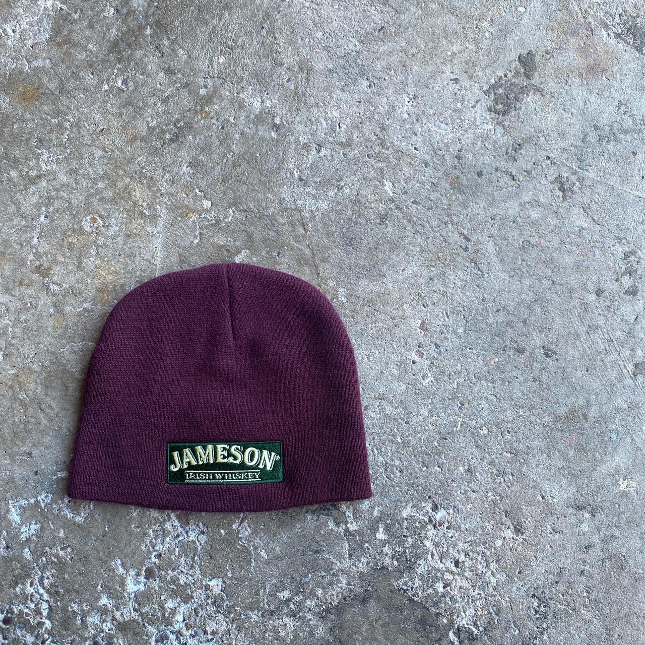 Burgundy Jamesons ‘Irish Whiskey’ O’Neils Beanie
