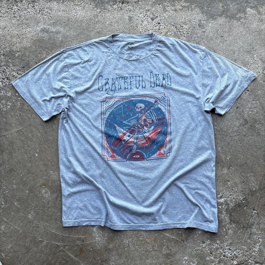 Official Grey Grateful Dead band t-shirt