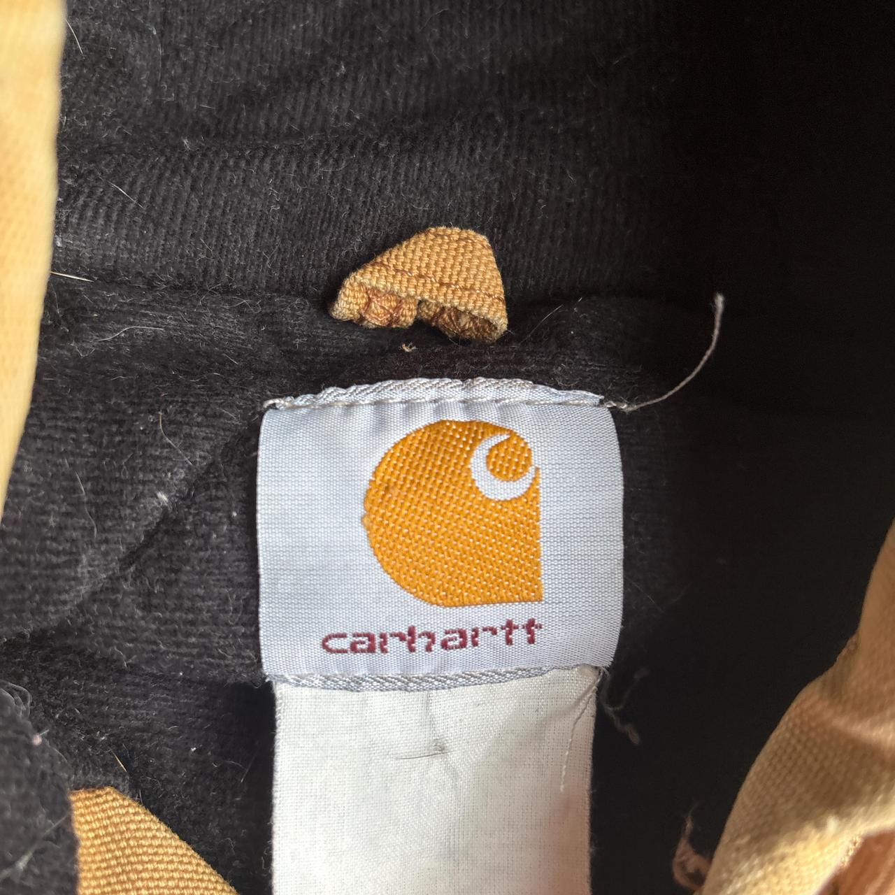 Tan Carhartt Hooded Workwear Jacket - XL