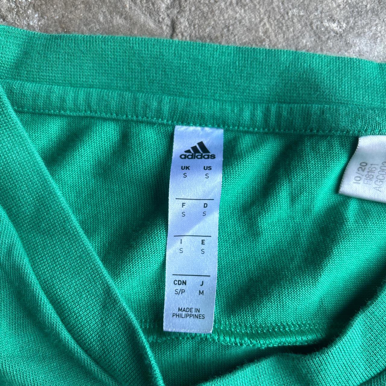 Green Adidas FIFA Back Print T-Shirt