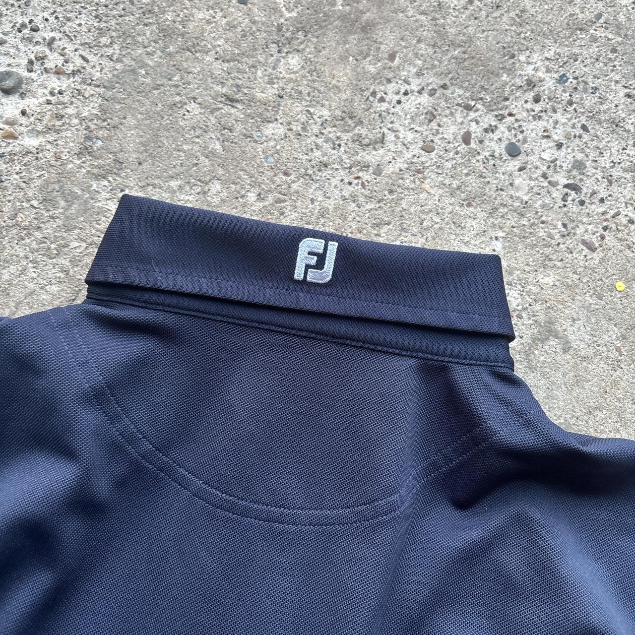 Navy FootJoy golf polo shirt - M
