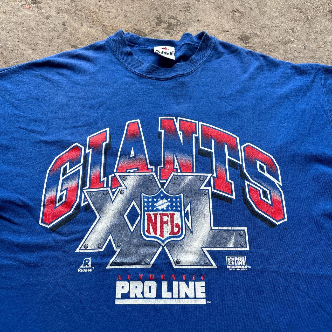 Blue New York Giants XXL 1994 graphic tee