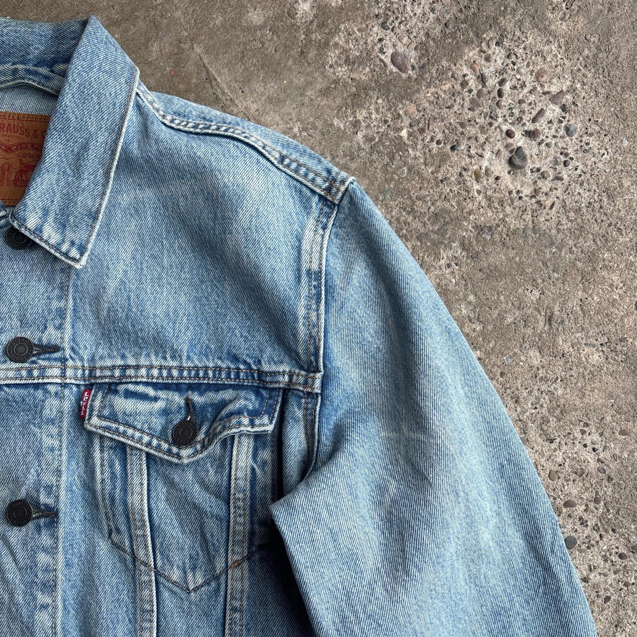 Washed Light Blue Levi’s Denim Jacket