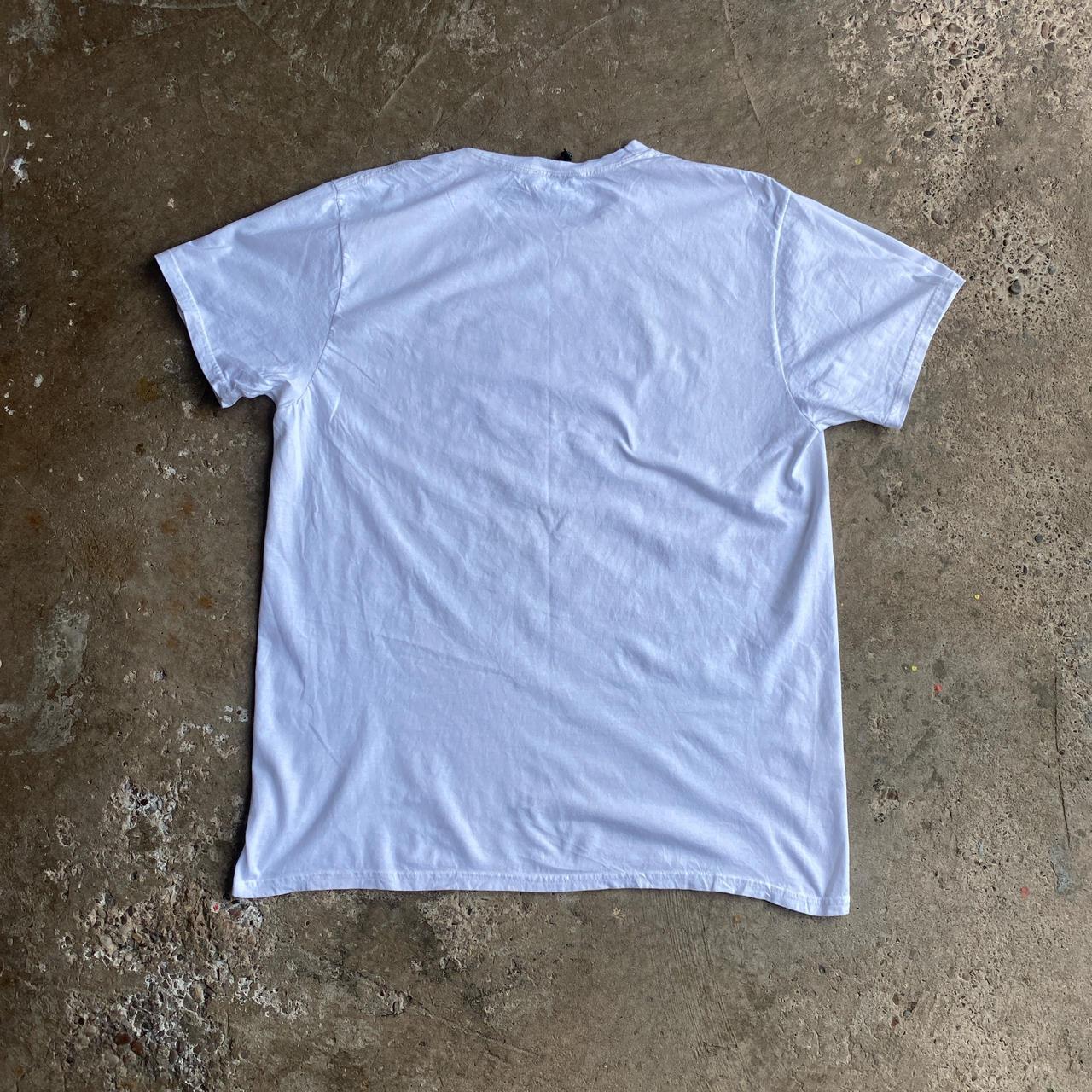 Vintage White Bud Light Graphic T-Shirt