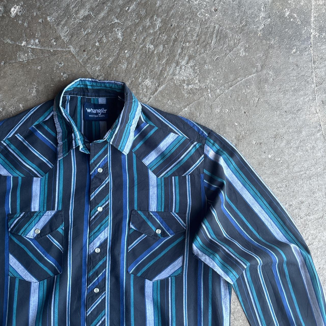 Striped Wrangler Long-Sleeve Smart Shirt