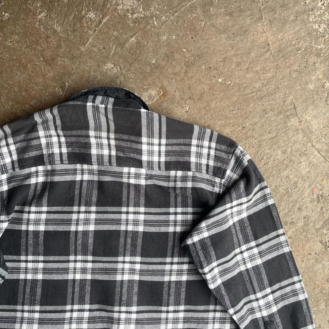 Black & White Checkered Dickies Shirt - L