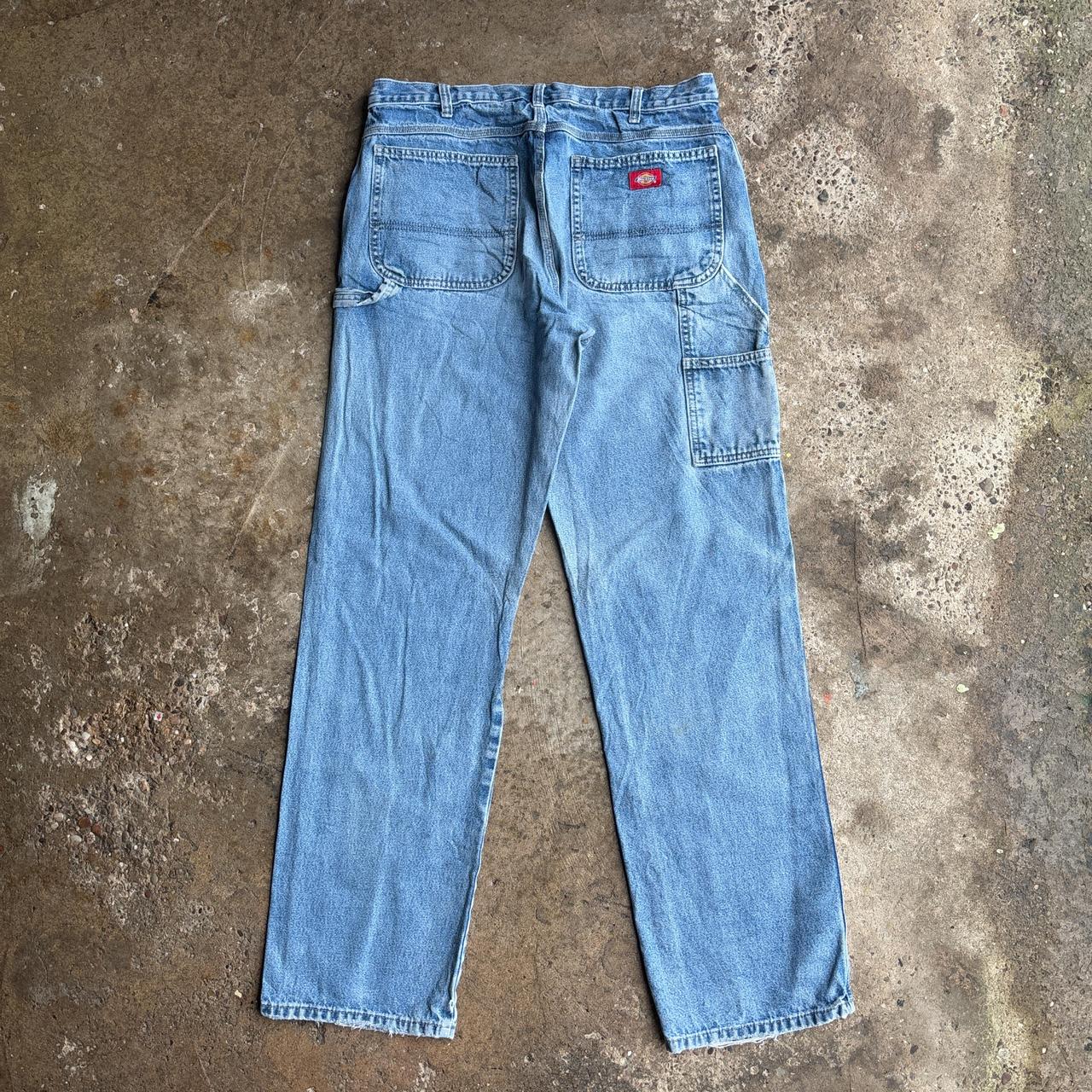 Blue denim Dickies Carpenter jeans