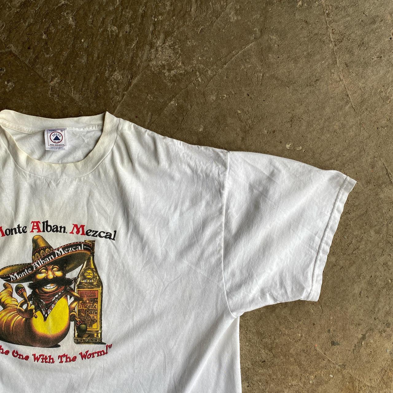 White ‘Monte Alban Mezcal’ Vintage Graphic T-Shirt