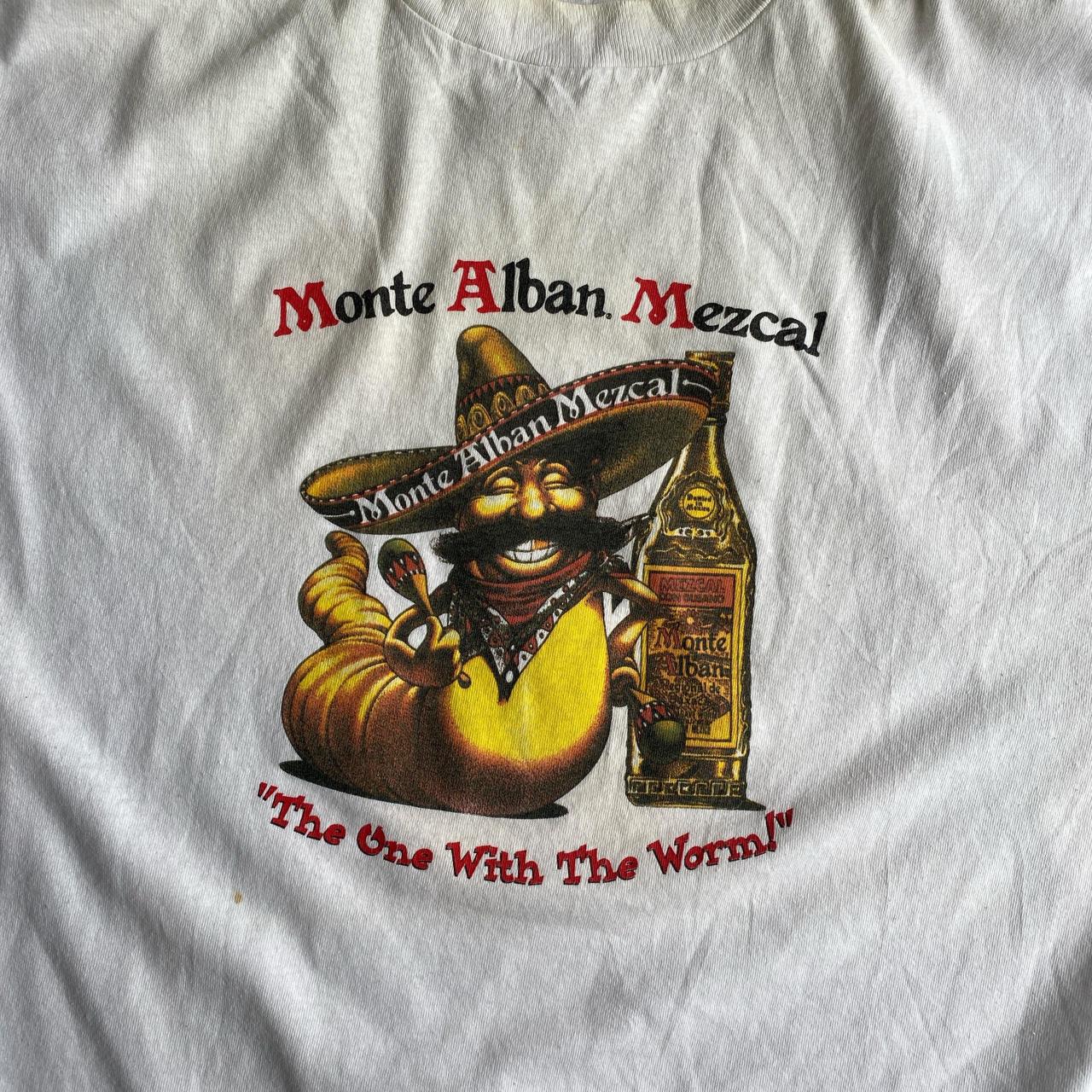 White ‘Monte Alban Mezcal’ Vintage Graphic T-Shirt