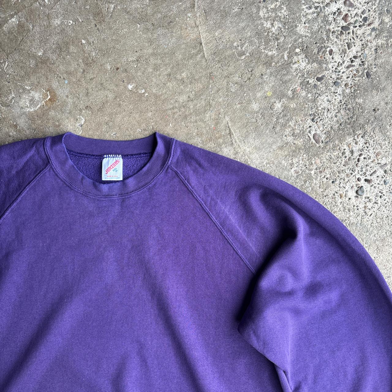 Vintage Purple Jerzees Sweatshirt - 2XL