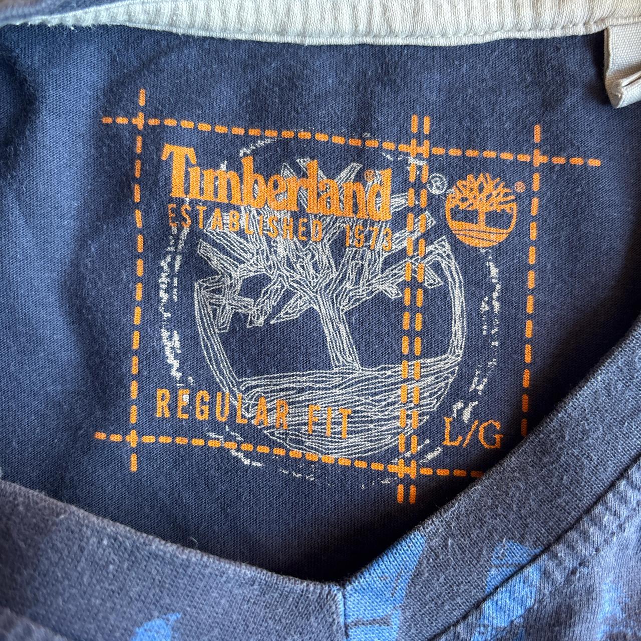 Navy Timberland Graphic T-Shirt